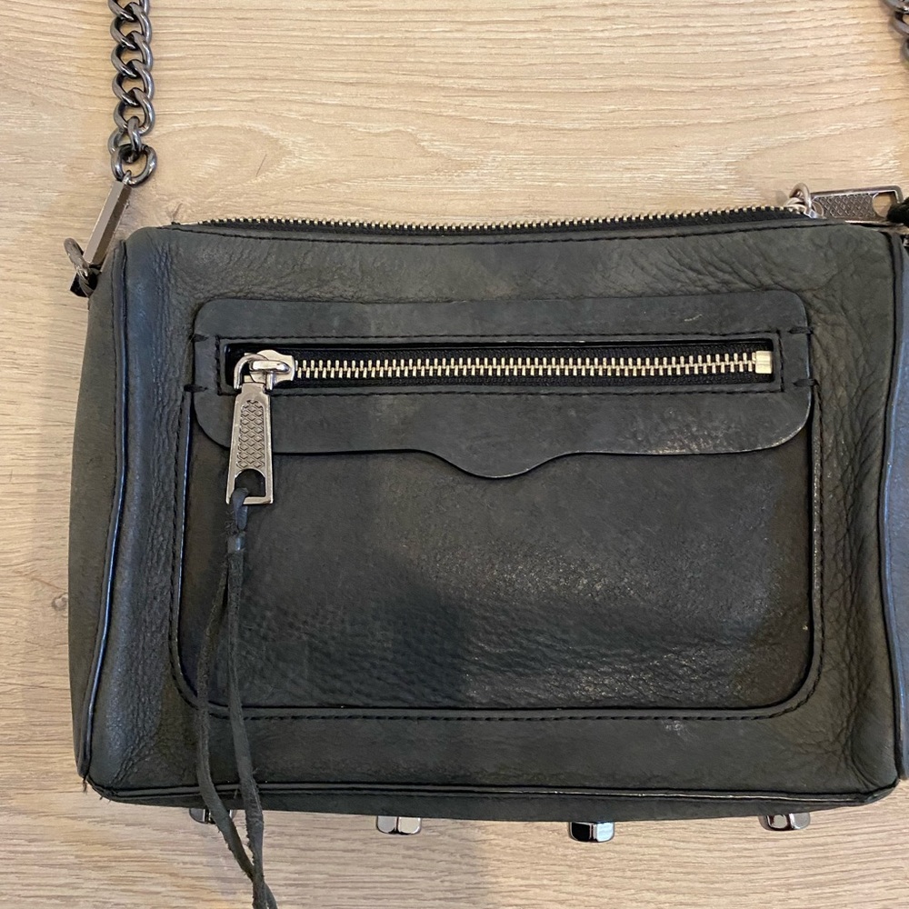 Rebecca minkoff leather crossbody